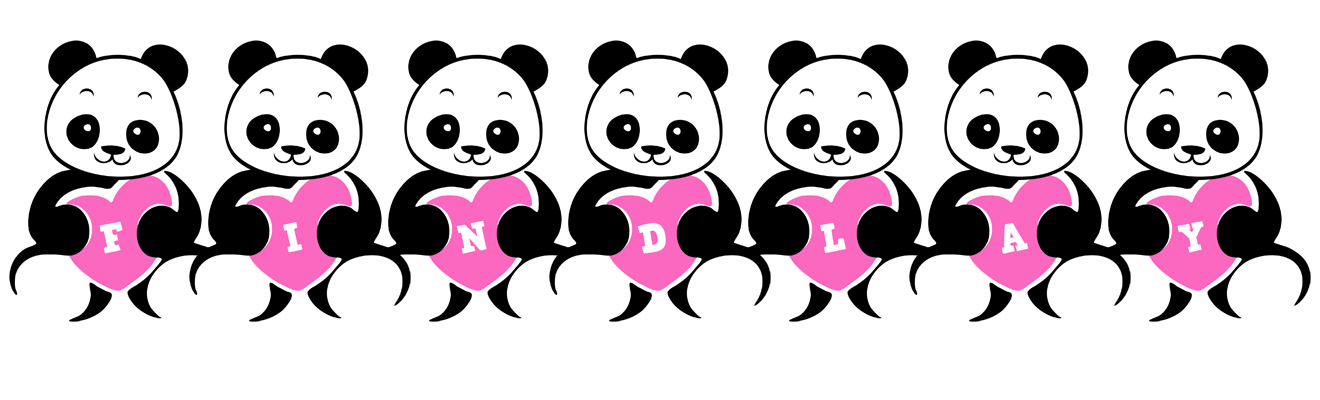 Findlay love-panda logo