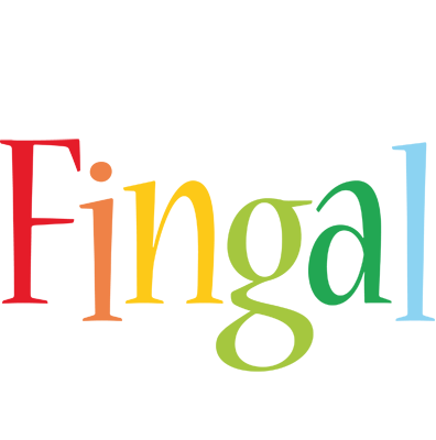 Fingal birthday logo
