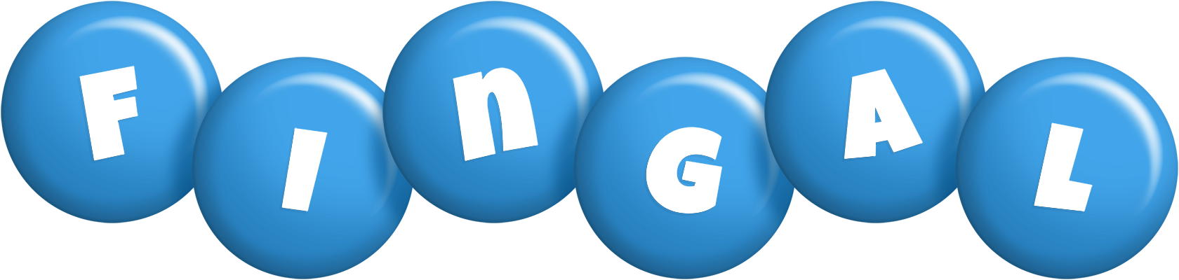 Fingal candy-blue logo