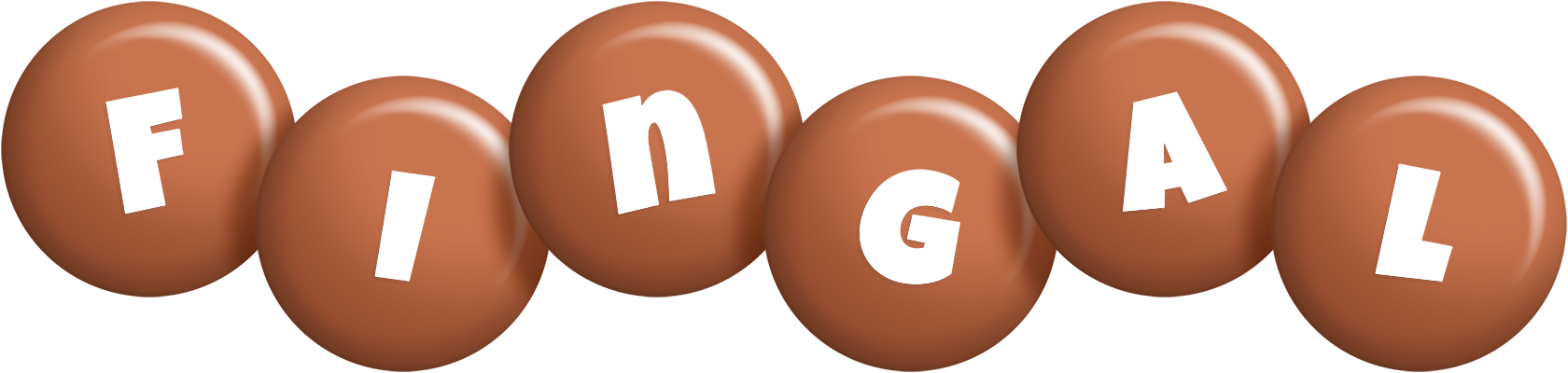 Fingal candy-brown logo