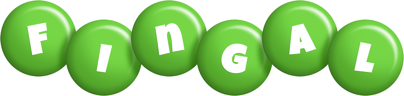 Fingal candy-green logo