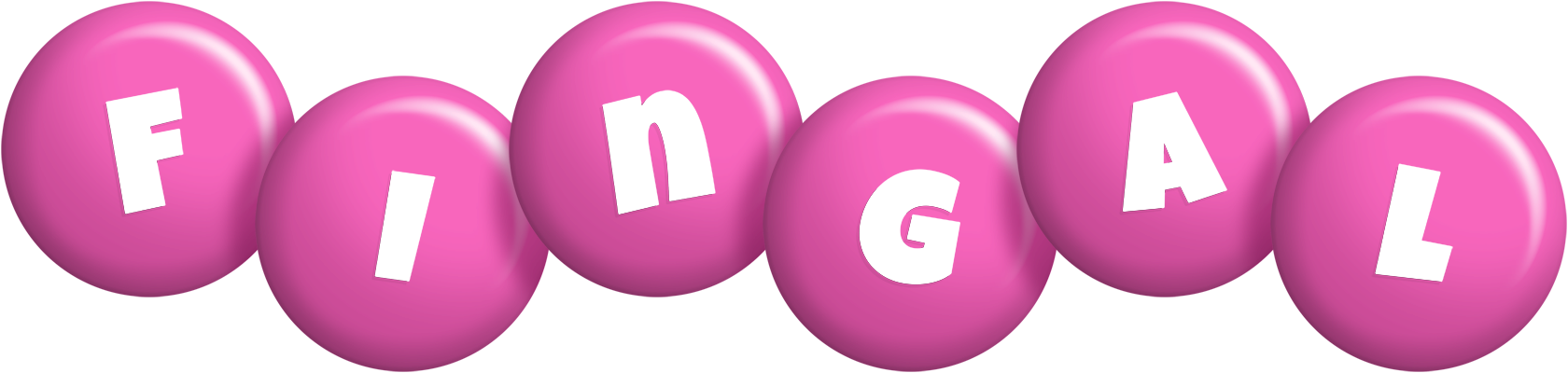 Fingal candy-pink logo