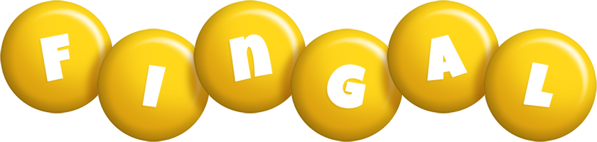 Fingal candy-yellow logo