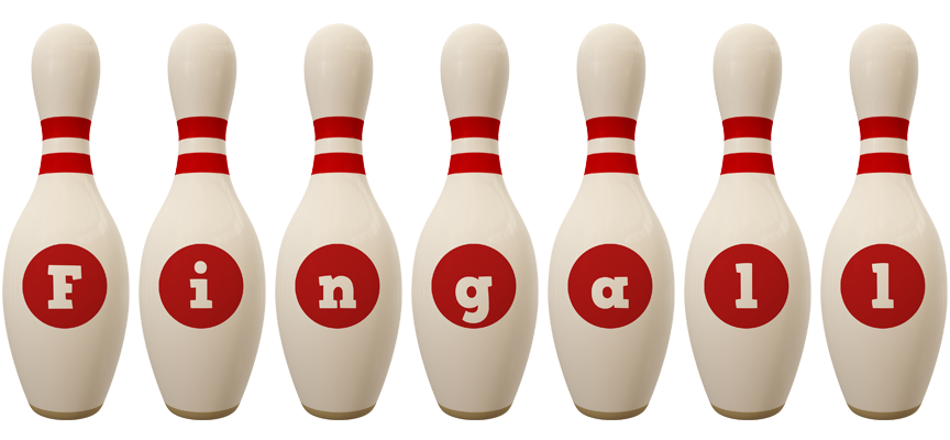 Fingall bowling-pin logo