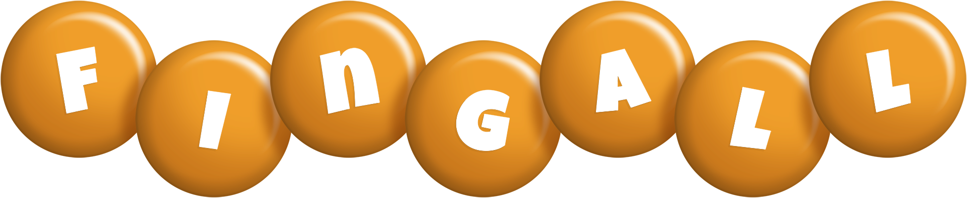 Fingall candy-orange logo