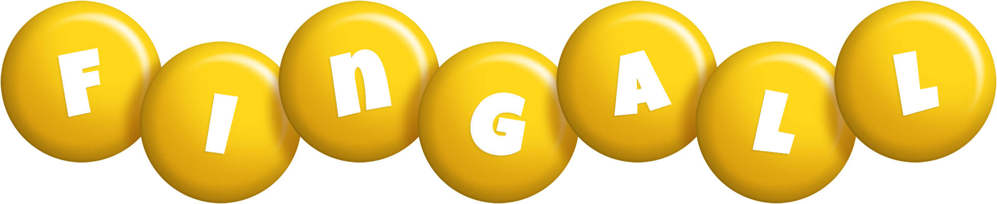 Fingall candy-yellow logo