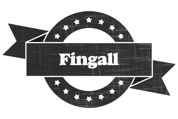 Fingall grunge logo