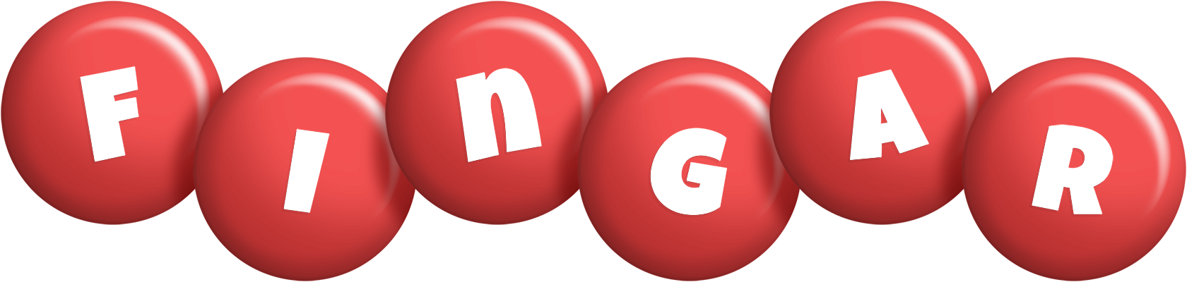 Fingar candy-red logo
