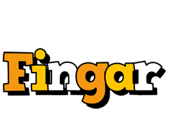 Fingar cartoon logo