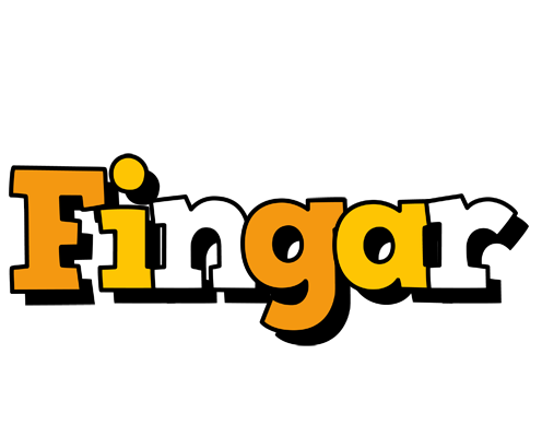 Fingar cartoon logo