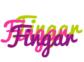 Fingar flowers logo