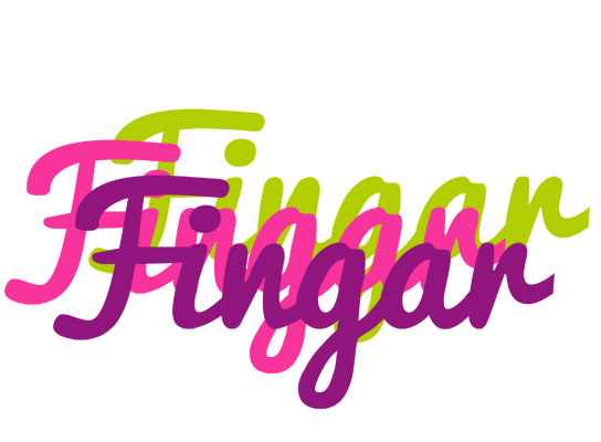 Fingar flowers logo