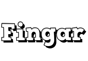 Fingar snowing logo