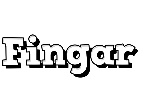 Fingar snowing logo