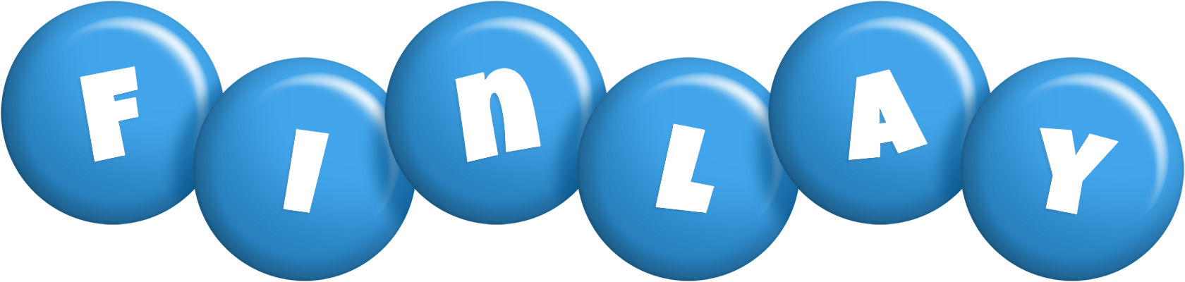 Finlay candy-blue logo