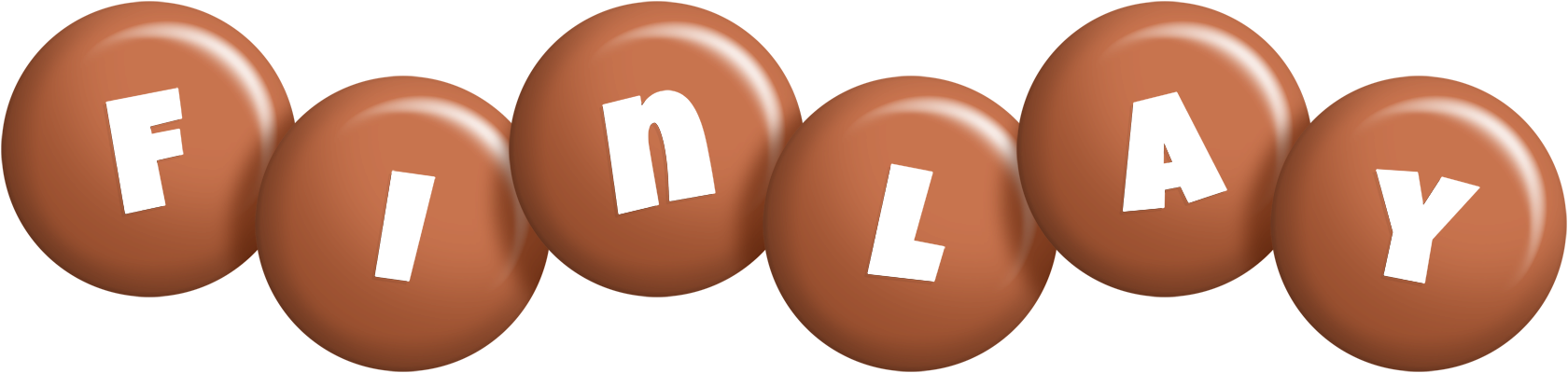 Finlay candy-brown logo