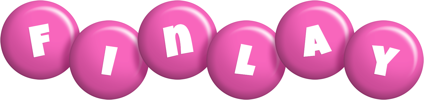 Finlay candy-pink logo