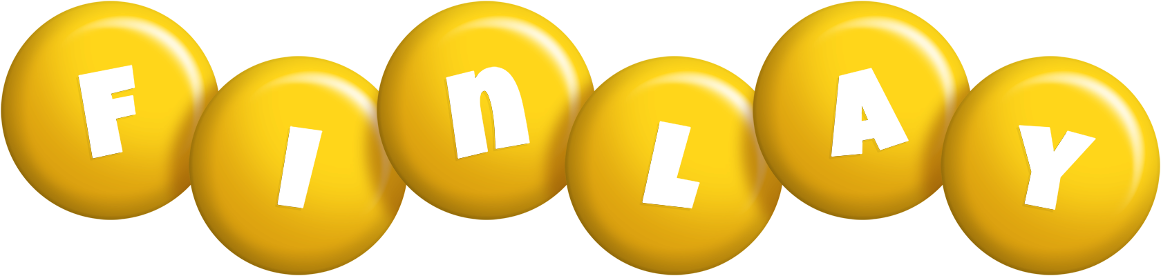 Finlay candy-yellow logo