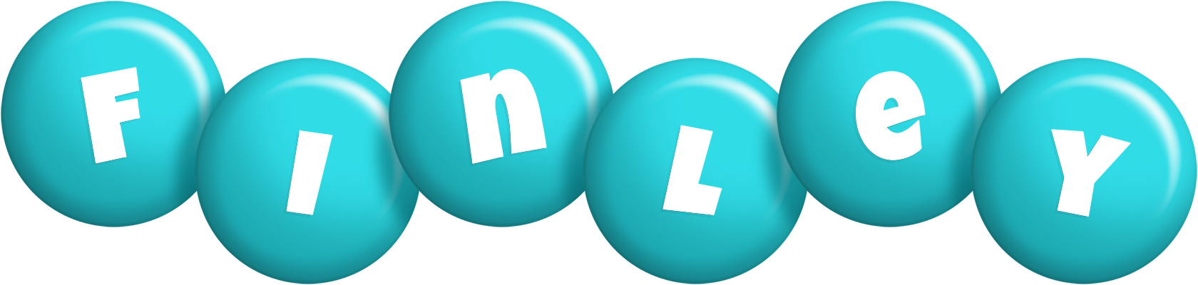 Finley candy-azur logo