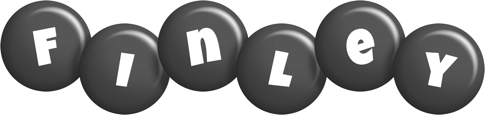 Finley candy-black logo