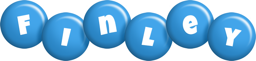 Finley candy-blue logo
