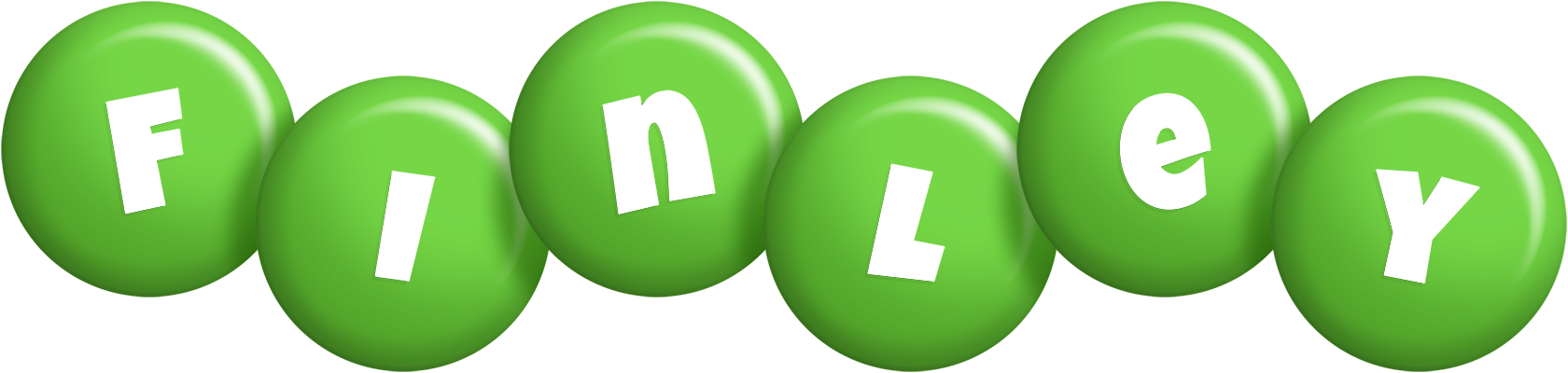 Finley candy-green logo