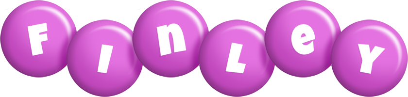 Finley candy-purple logo