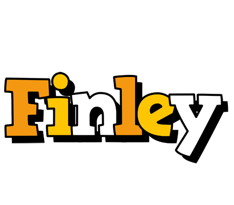 Finley cartoon logo