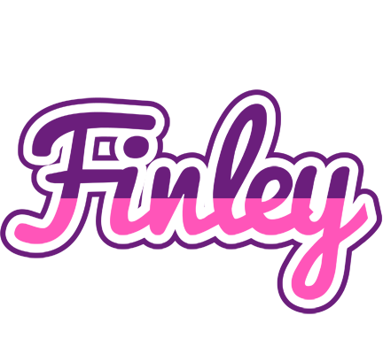 Finley cheerful logo