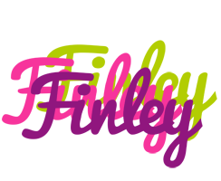 Finley flowers logo