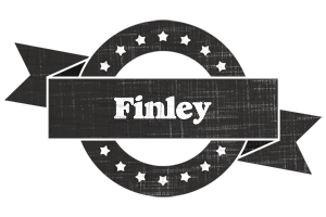 Finley grunge logo