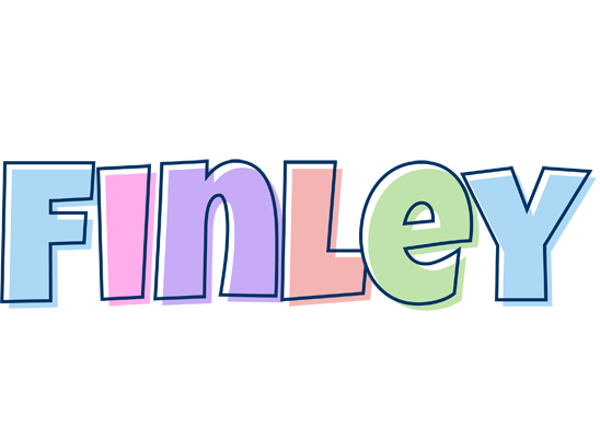 Finley pastel logo