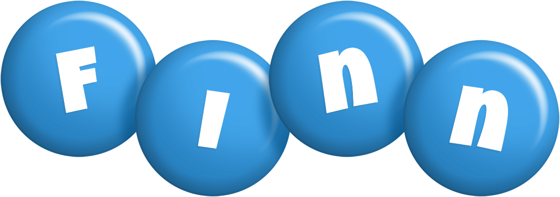 Finn candy-blue logo
