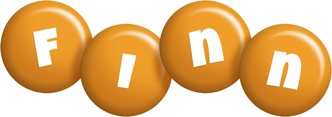 Finn candy-orange logo