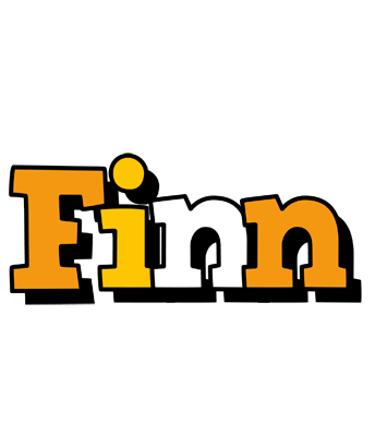 Finn cartoon logo