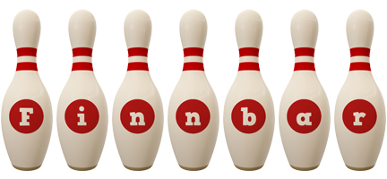 Finnbar bowling-pin logo