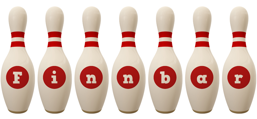 Finnbar bowling-pin logo