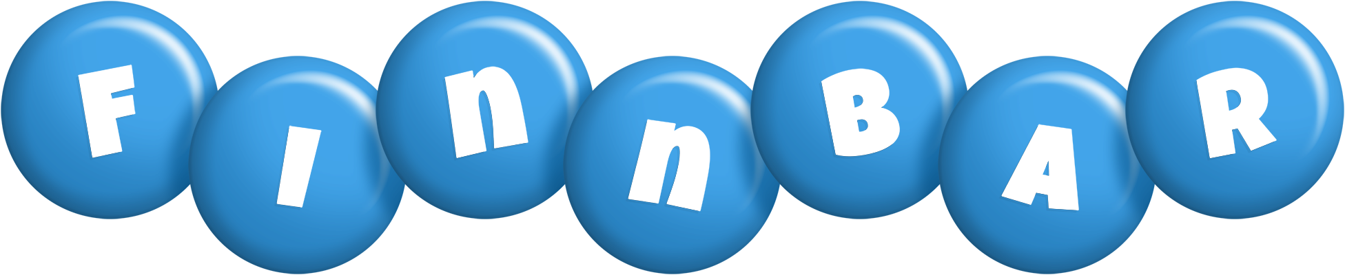 Finnbar candy-blue logo