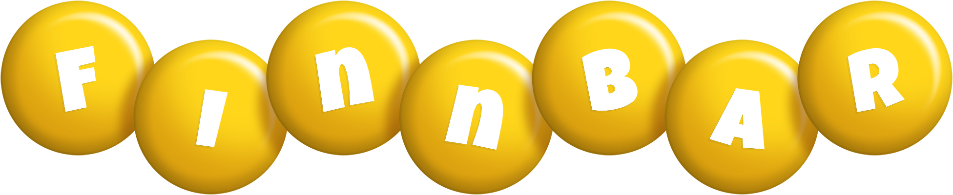 Finnbar candy-yellow logo