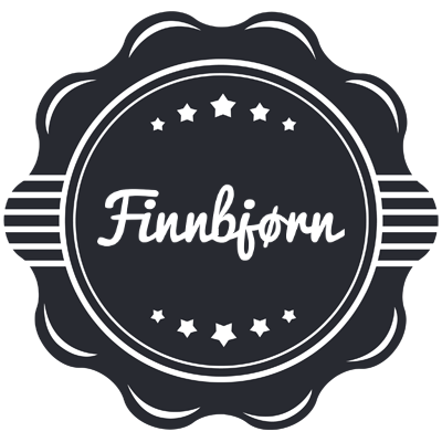 Finnbjørn badge logo