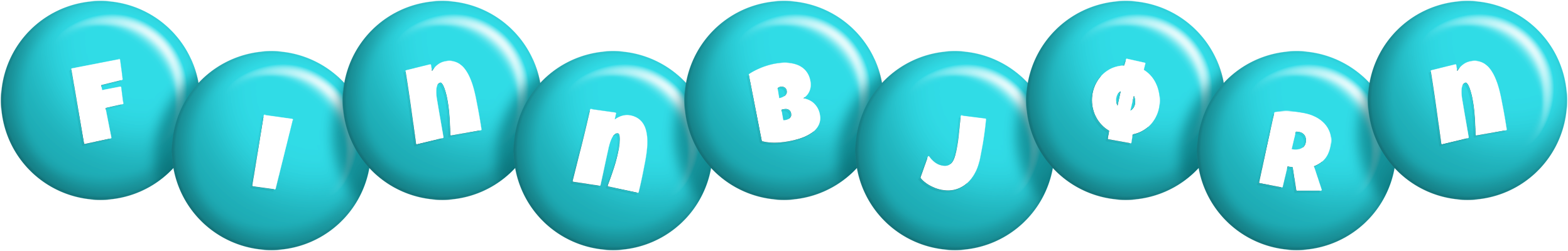 Finnbjørn candy-azur logo