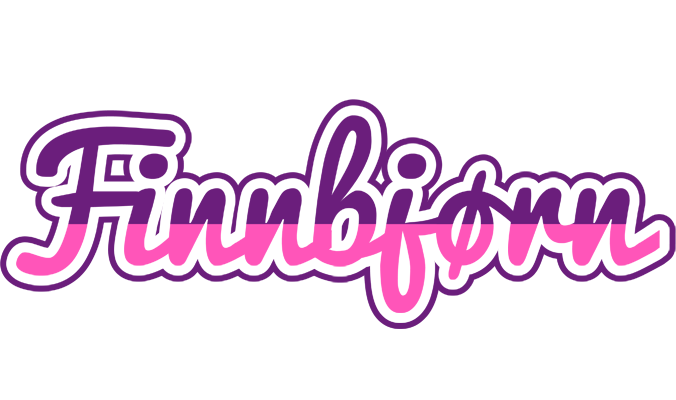 Finnbjørn cheerful logo