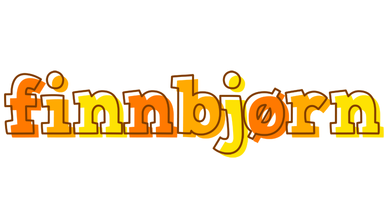 Finnbjørn desert logo