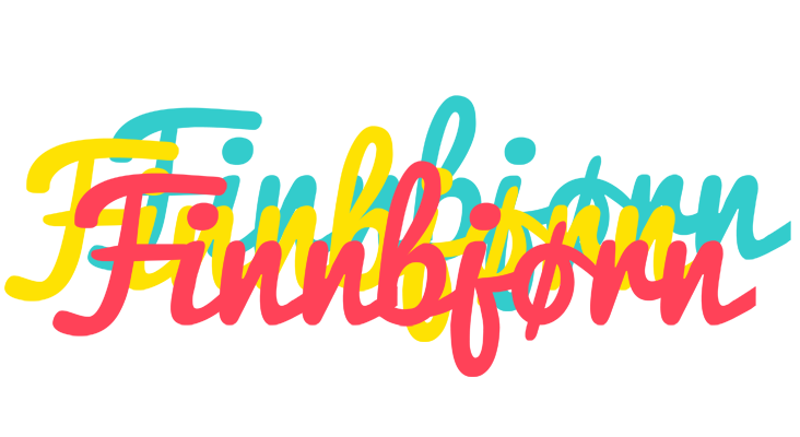 Finnbjørn disco logo
