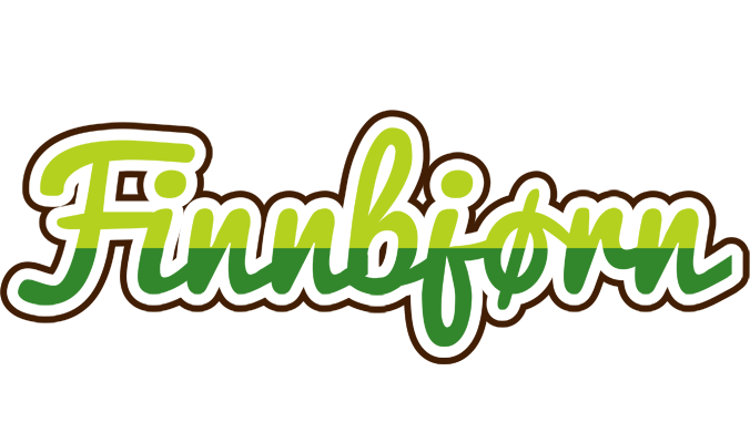Finnbjørn golfing logo