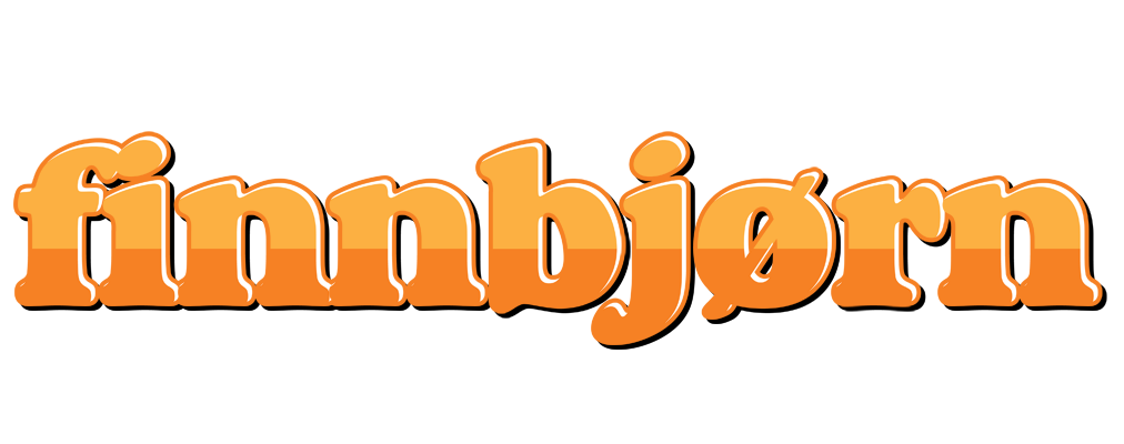 Finnbjørn orange logo