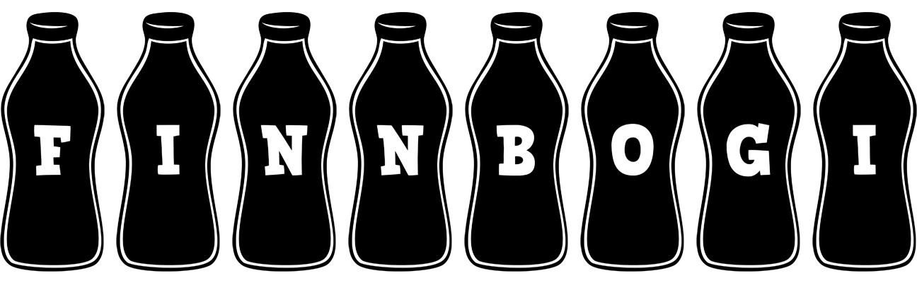Finnbogi bottle logo