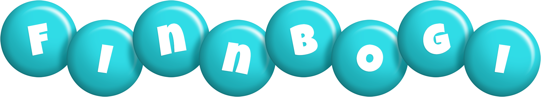 Finnbogi candy-azur logo