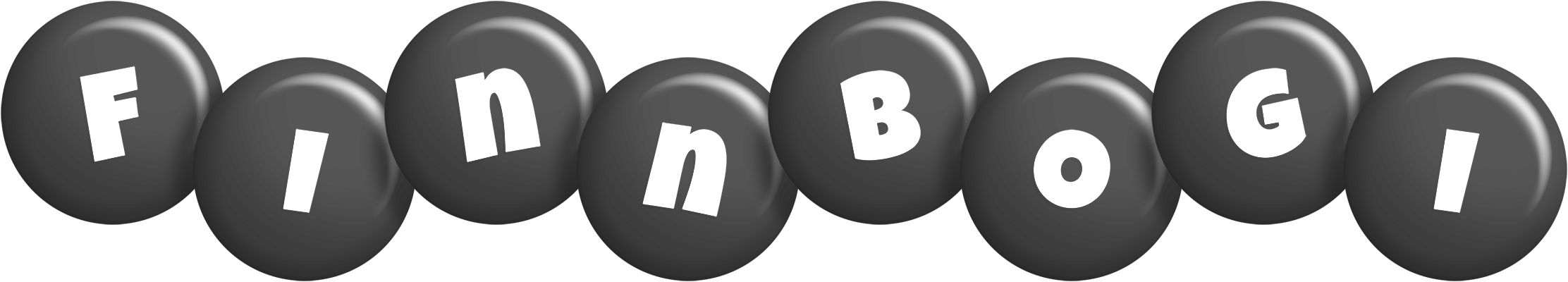 Finnbogi candy-black logo