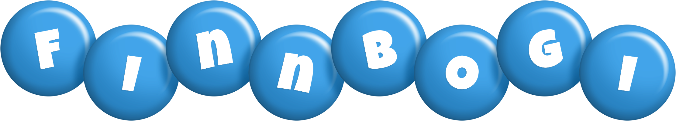 Finnbogi candy-blue logo